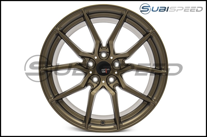 Option Lab R716 18x9.5 +35 Formula Bronze - 2013+ FR-S / BRZ / 86 / 2014+ Forester