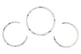 RSP Speedometer Rings and Needle Covers Silver - 2013-2020 FR-S / BRZ / 86