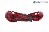 OLM VL Style / Helix Sequential Red Lens Tail Lights (Red Edition) - 2013+ FR-S / BRZ