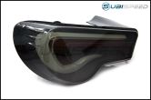 OLM VL Style / Helix Sequential Smoked Lens Black Housing with White Bar Tail Lights - 2013+ FR-S / BRZ / 86