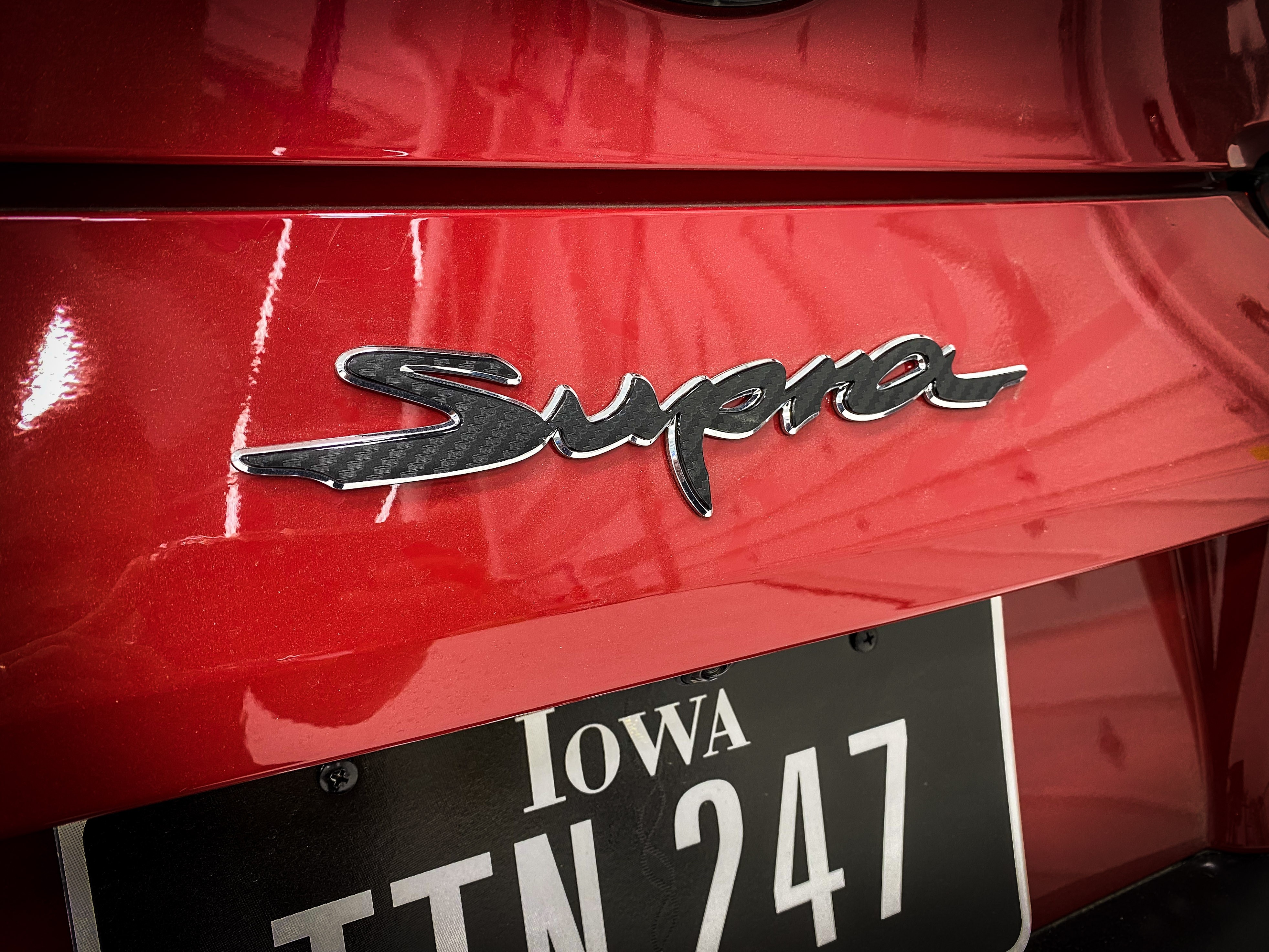 Toyota supra vinyl