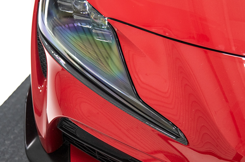 OLM LE Carbon Fiber Headlight Garnish