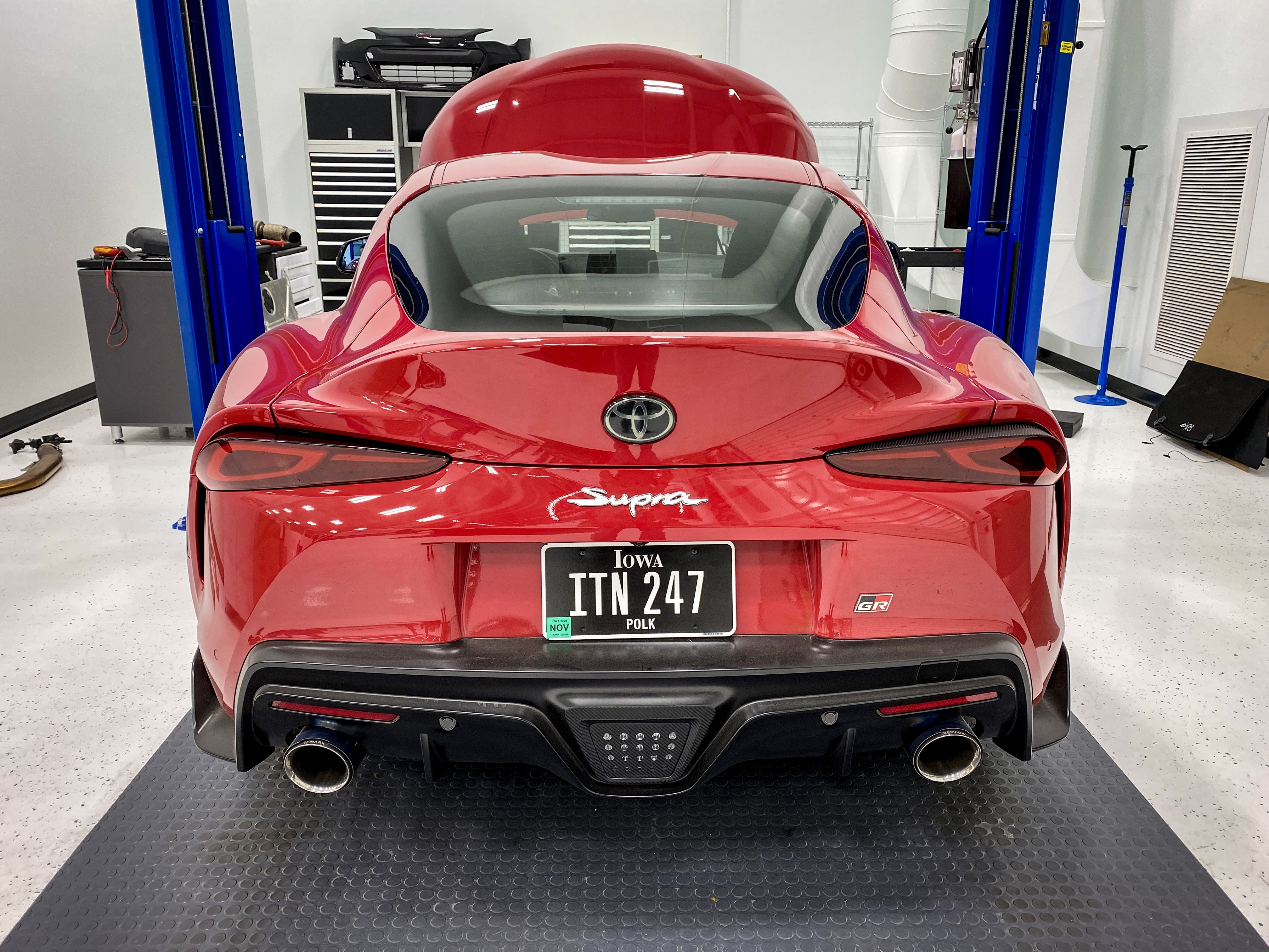 Sticker Fab Rear Supra Emblem Overlay (Various Colors) - 2020 Supra|FTspeed