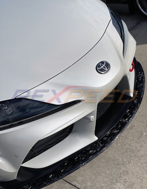 Rexpeed V2 Forged Carbon Front Splitter