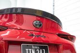 OLM Carbon Fiber RV Style Rear Trunk Spoiler - 2020-2021 Toyota A90 Supra