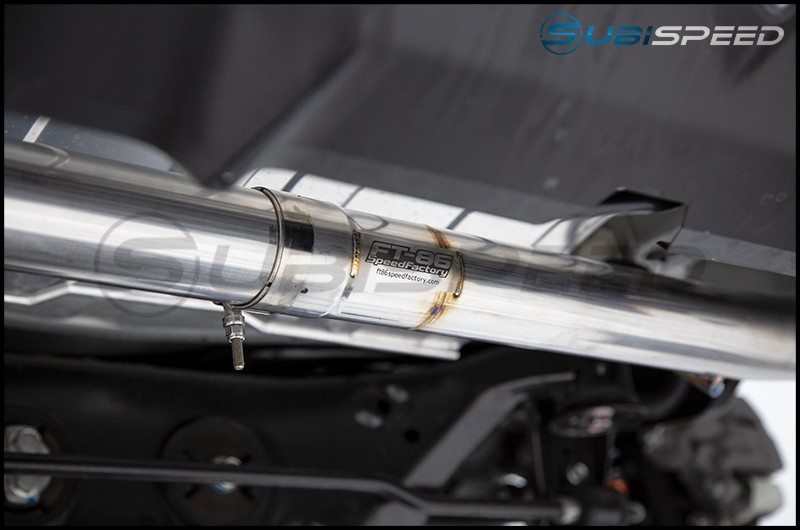 FT86 SpeedFactory Dual Muffler Delete Axle Back Exhaust 2017+ 86