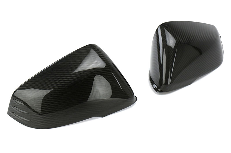 OLM LE Dry Carbon Fiber Mirror Covers