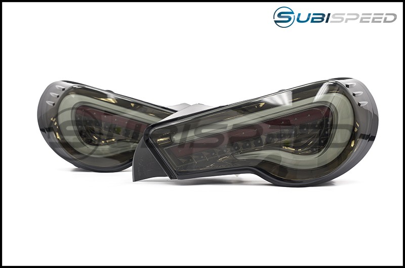 OLM VL Style / Helix Non-Sequential Smoked Lens Tail Lights (Black Gold Edition)