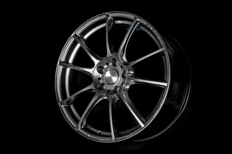 WedsSport SA-25R 18x9.5 +45 Platinum Silver Black - 2013-2020 FRS