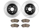Stoptech Street Axle Pack Slotted Front - 2013-2021 FRS / BRZ / 86
