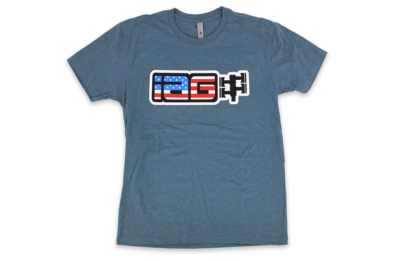 IAG Performance IAG USA Boxer Logo T-Shirt - Indigo