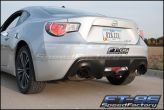 Invidia N1 Catback Exhaust TI Tips - 2013-2022 Scion FR-S / Subaru BRZ / Toyota GR86