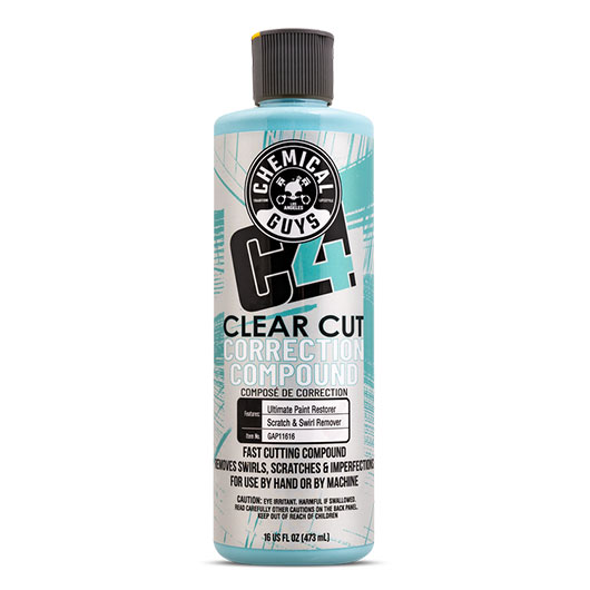 Chemical Guys C4 Clear Cut Correction Compound (16 Fl. Oz.)