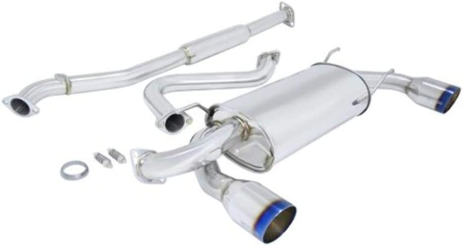 Megan Racing RS-OE Cat Back Exhaust with Burnt Tips
