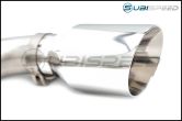 FT-86 SpeedFactory Dual Muffler Delete Axle Back Exhaust with Polished Tips - 2017-2020 Subaru BRZ / Toyota 86