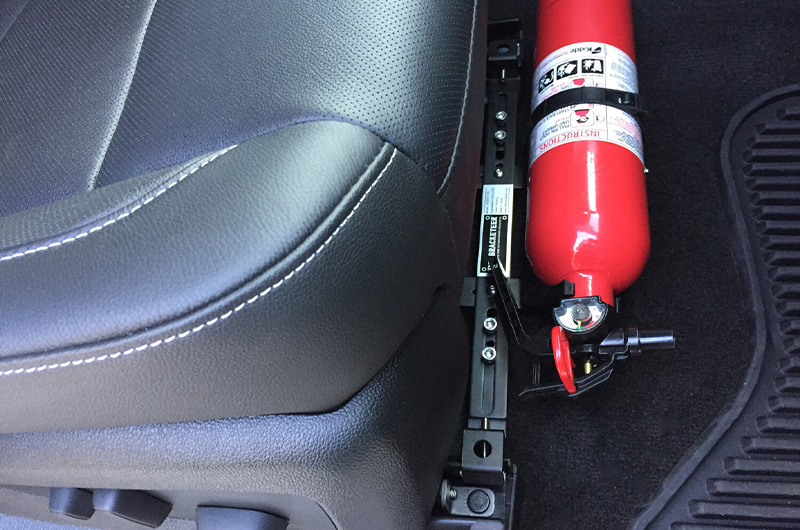 The Bracketeer Universal Car Fire Extinguisher BracketFTspeed