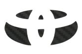Sticker Fab 3D Carbon Steering Wheel Logo Inlay - 2020+ A90 Supra