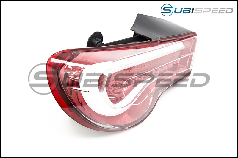 OLM VL Style / Helix Non-Sequential Lens Tail Lights (Clear Lens, Red Base)