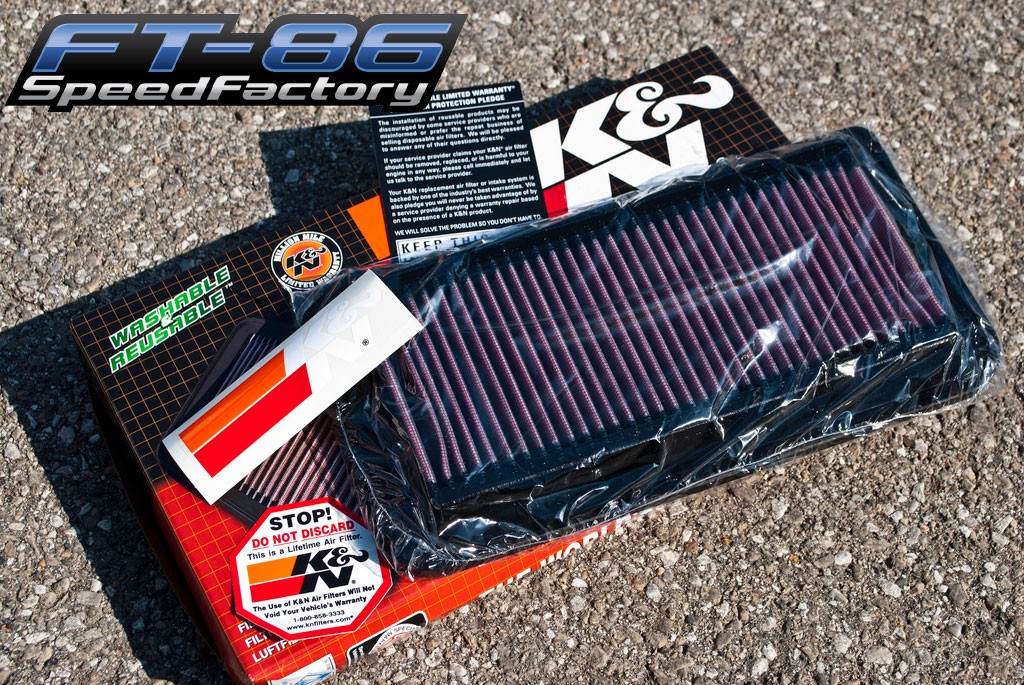 K&N Drop In Air Filter 20132017* FRS / BRZ / 86FTspeed