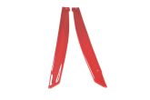 Maxton Design V2 (Gloss Black / Red) Side Skirts - 2020+ A90 Supra
