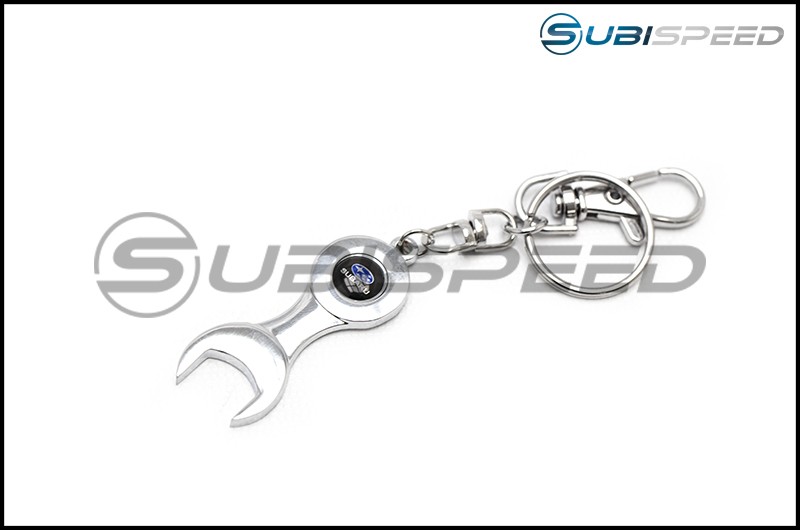 Subaru Logo Valve Caps with Keychain Wrench