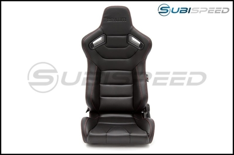 Braum Elite Series Racing Seats (Red Stitching) - Universal