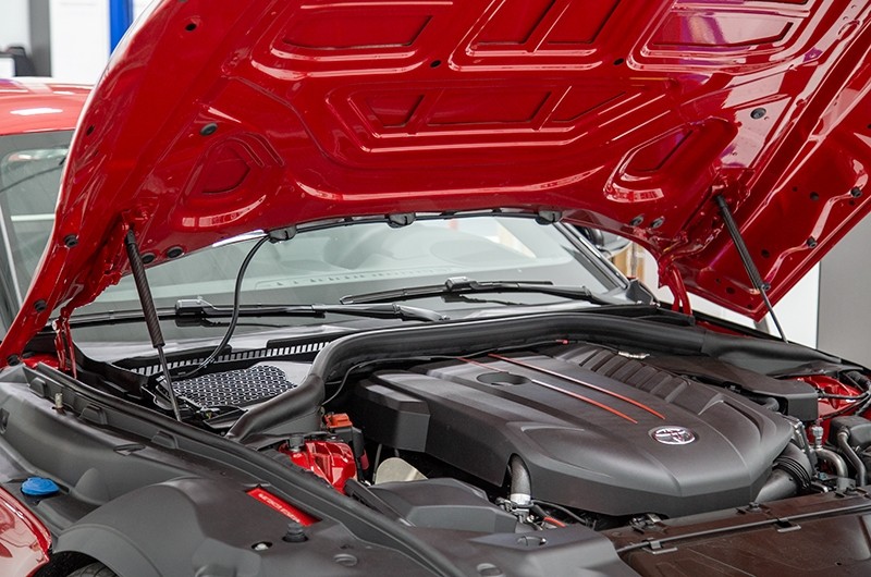 OLM Carbon Fiber Hood Dampers 2020 SupraFTspeed