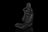 Braum Elite Series Racing Seat (Red Stitching) - Universal
